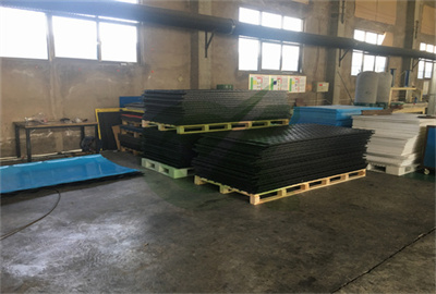 15mm thick blue Ground protection mats for architecture